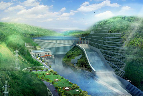 济南老挝南塔河1号水电站项目
